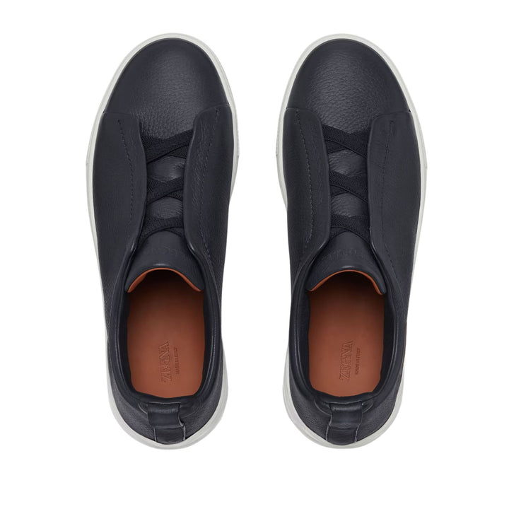 Triple Stitch Low Top Sneaker - Dark Navy
