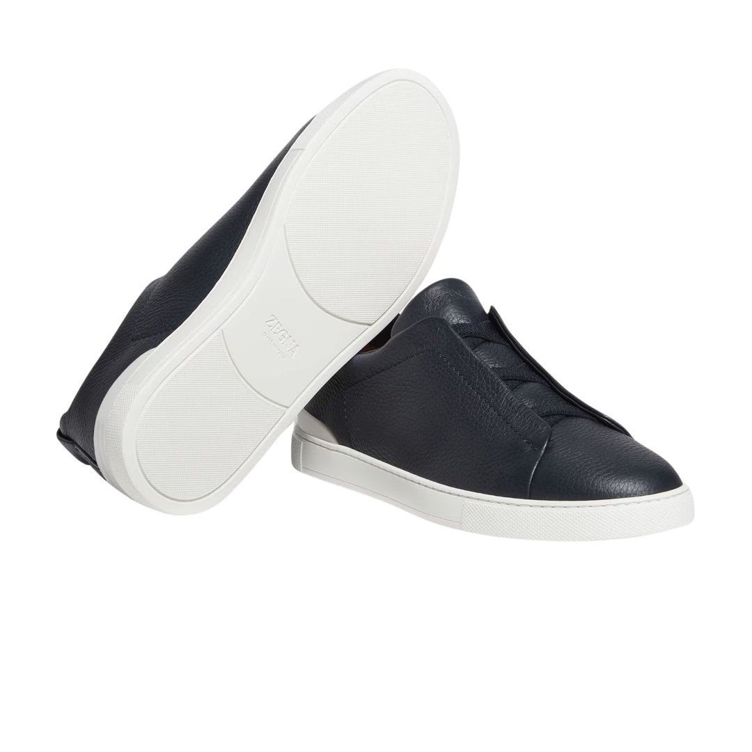 Triple Stitch Low Top Sneaker - Dark Navy