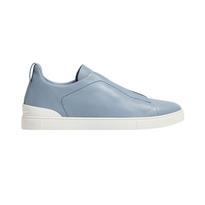 Triple Stitch Low Top Sneaker - Light Blue
