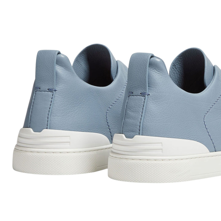 Triple Stitch Low Top Sneaker - Light Blue