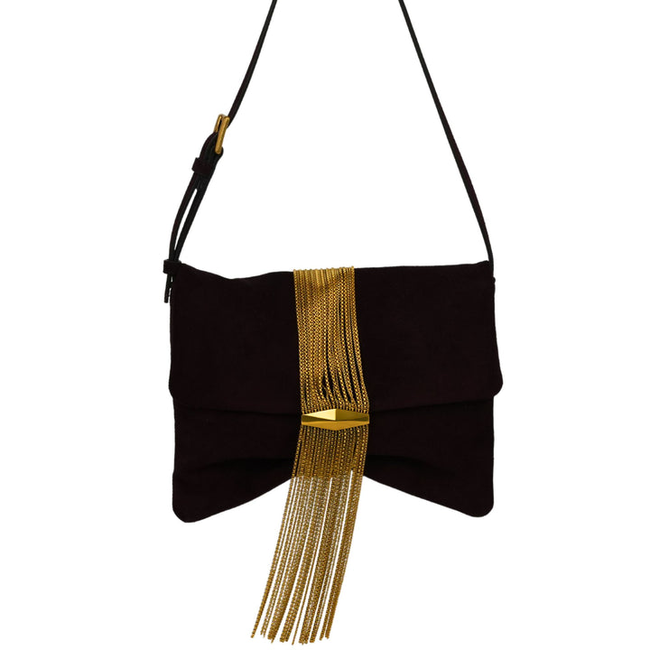 Zandra Shoulder - UEK - Dark Merlot/Gold