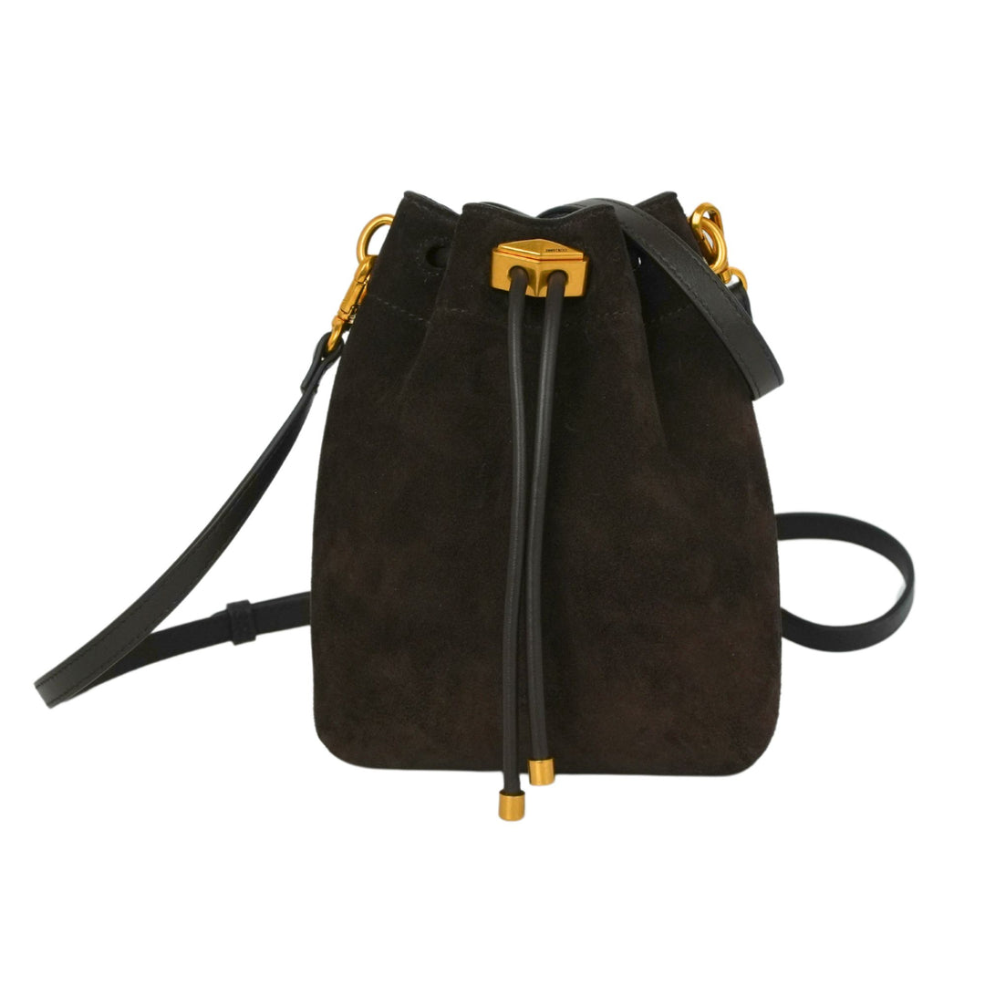 Bon Bon Bucket N/S MN - SUE - Coffee/Gold