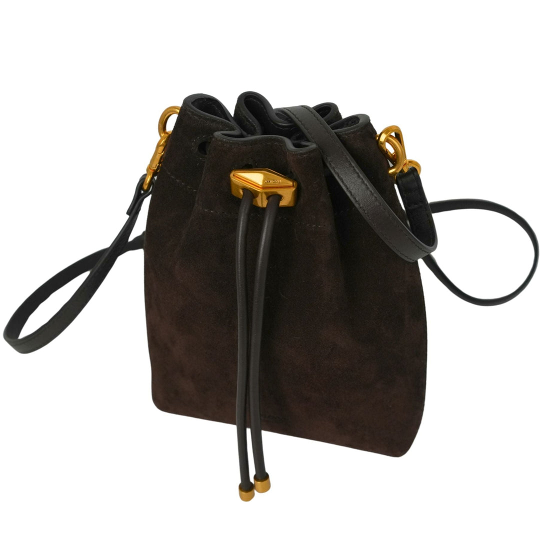 Bon Bon Bucket N/S MN - SUE - Coffee/Gold