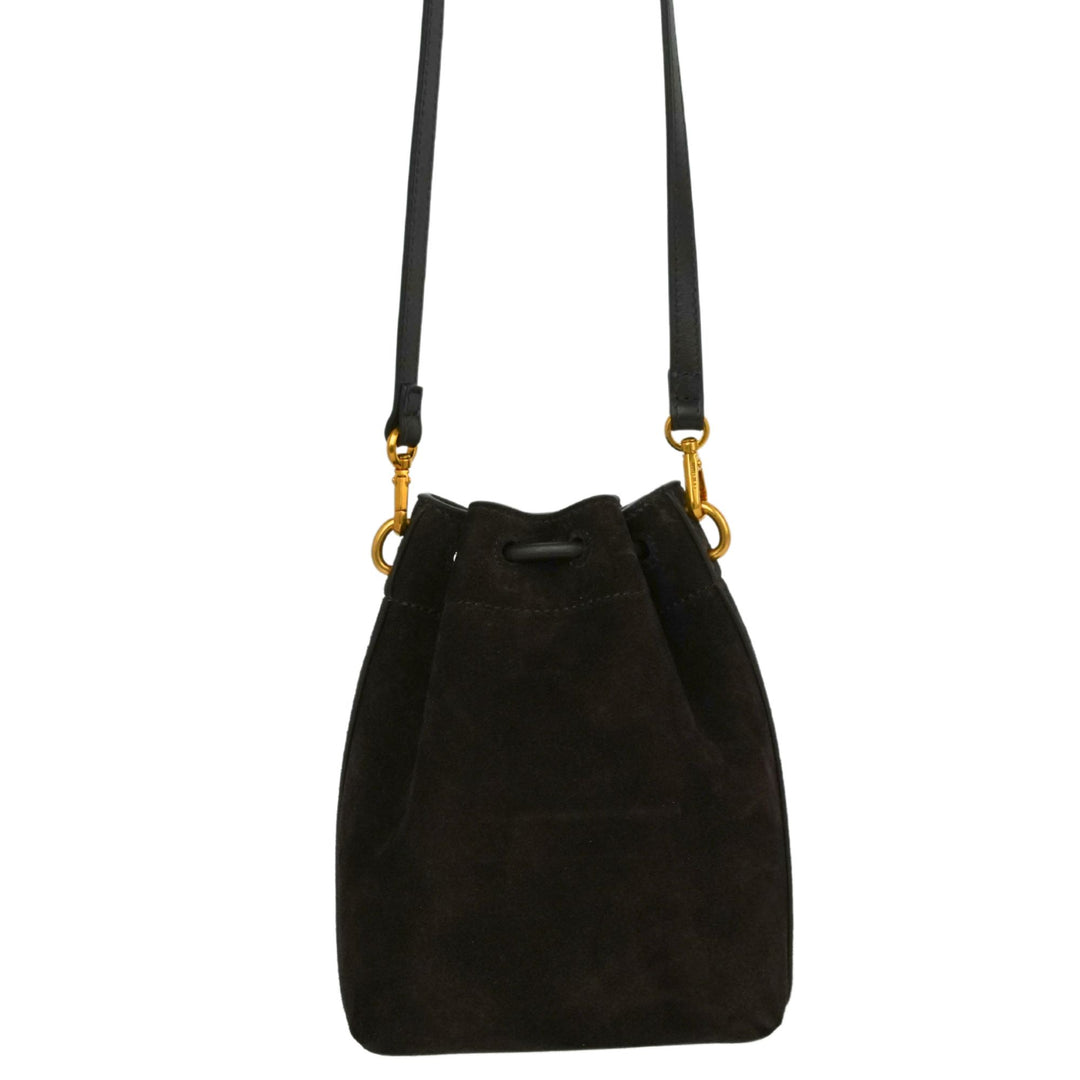 Bon Bon Bucket N/S MN - SUE - Coffee/Gold