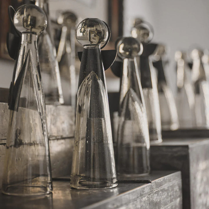 Zapoteca Angel with Iron Forged Wings and Halo