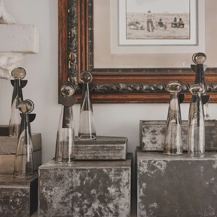 Zapoteca Angel with Iron Forged Wings and Halo