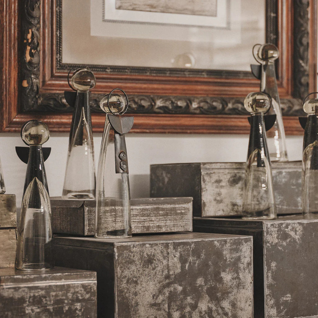 Zapoteca Angel with Iron Forged Wings and Halo