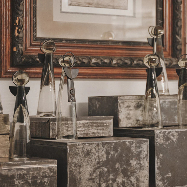 Zapoteca Angel with Iron Forged Wings and Halo