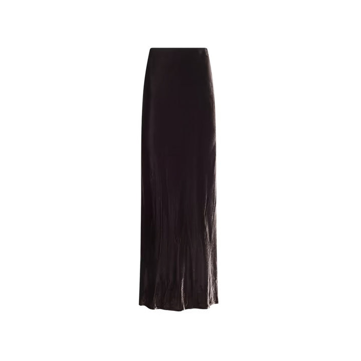 Zeta Long Skirt in Dark Java
