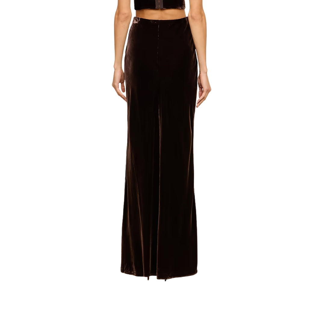 Zeta Long Skirt in Dark Java