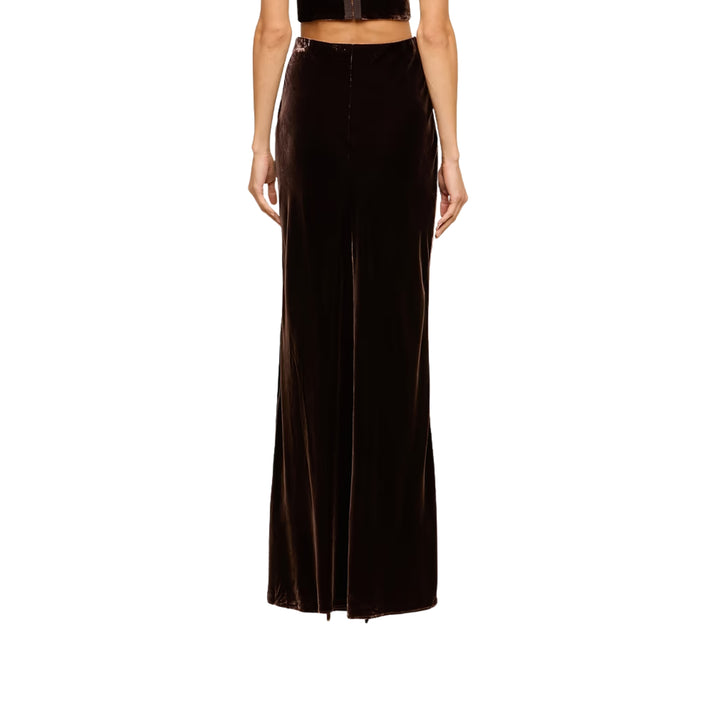 Zeta Long Skirt in Dark Java