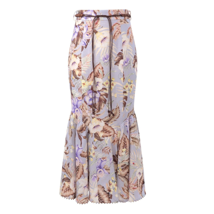 Coco Fit and Flare Midi Skirt
