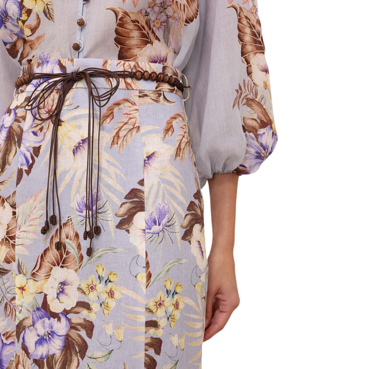 Coco Fit and Flare Midi Skirt