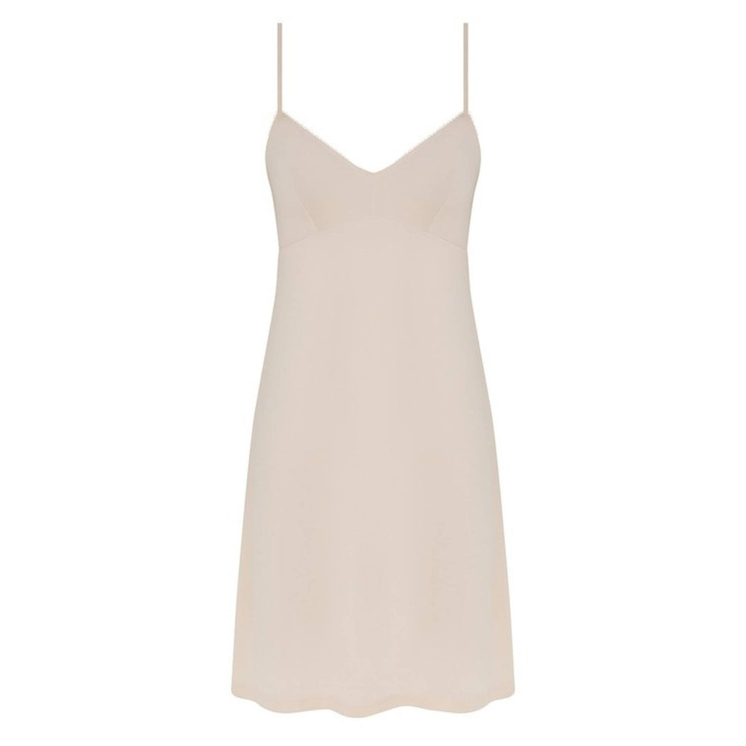 WYLIE EMBROIDERED BILLOW DRESS - Cream - 1
