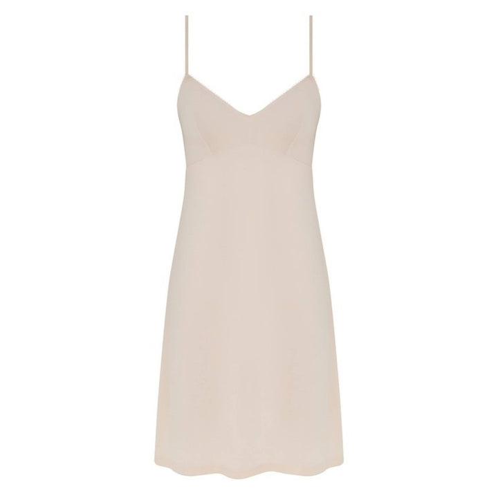 WYLIE EMBROIDERED BILLOW DRESS - Cream - 1