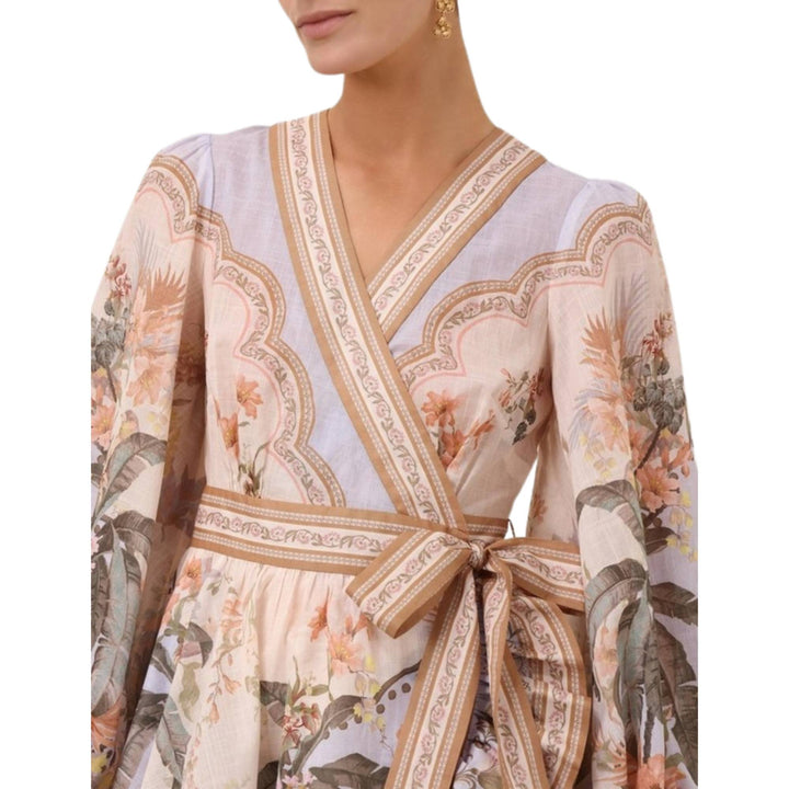 Wylie Mini Wrap Frill Dress