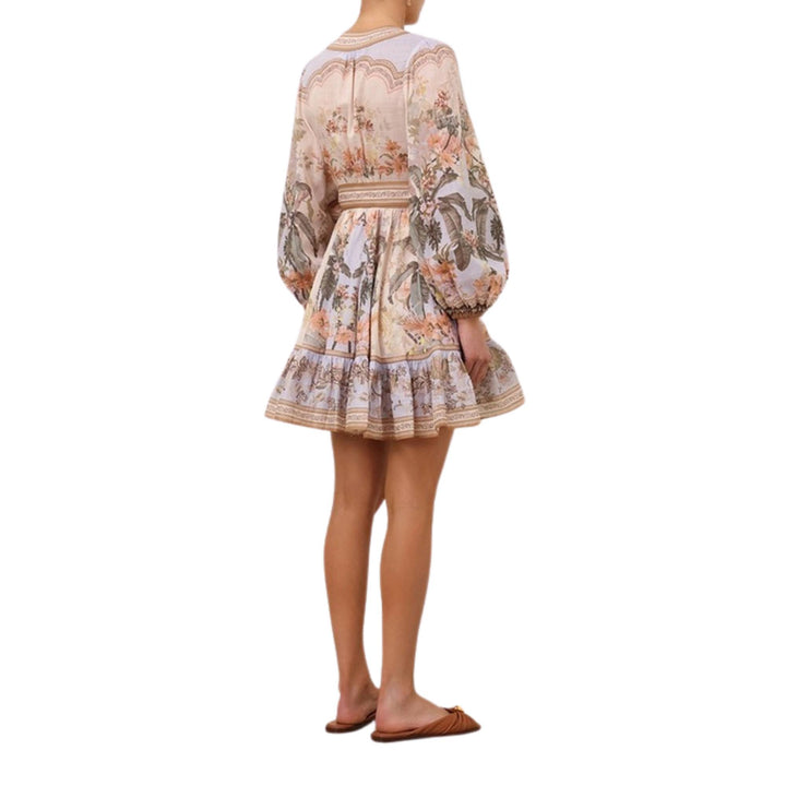 Wylie Mini Wrap Frill Dress