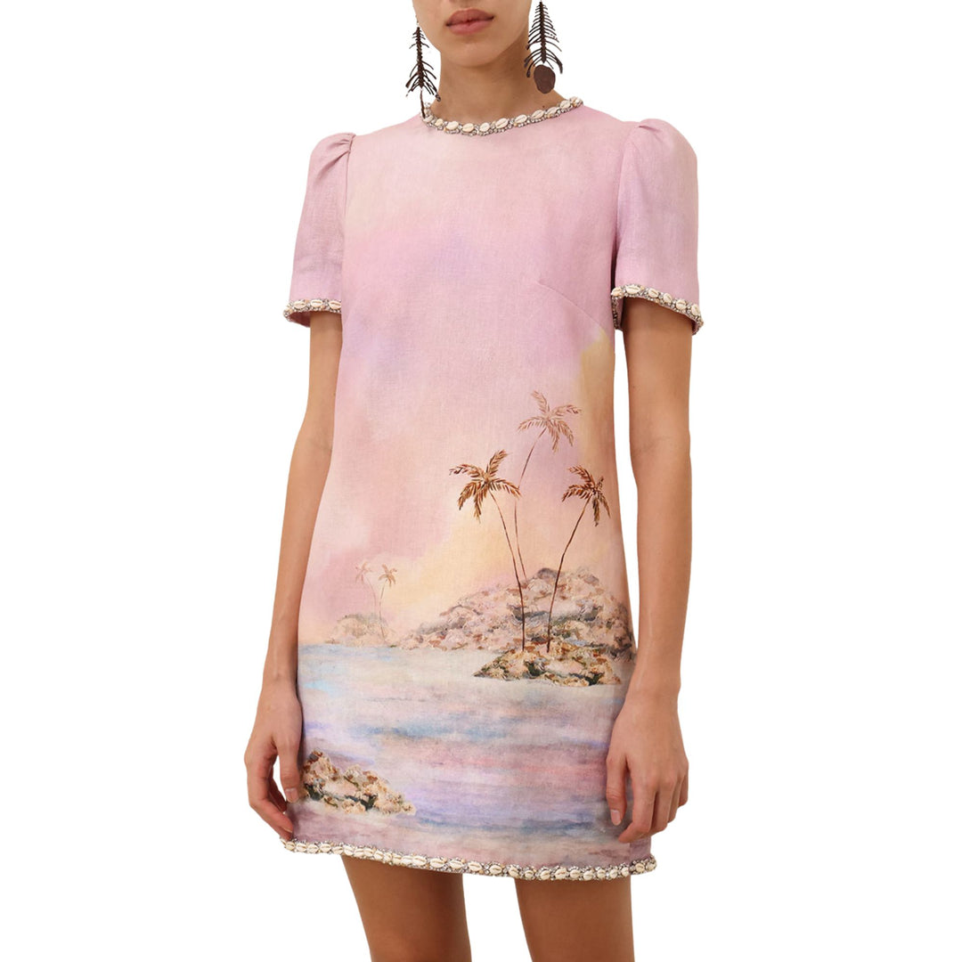 Dawning Embellished Mini Dress
