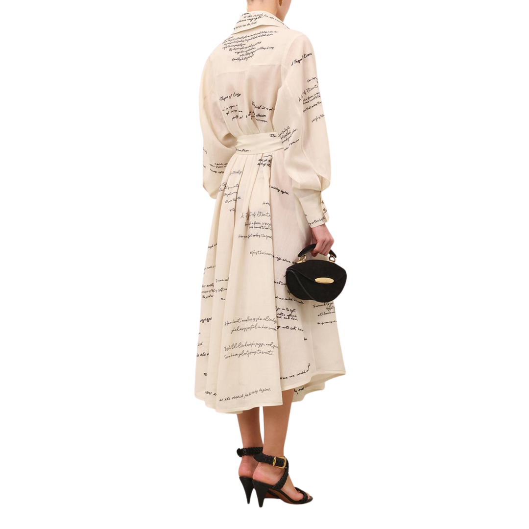 Dream Embroidered Shirt Dress
