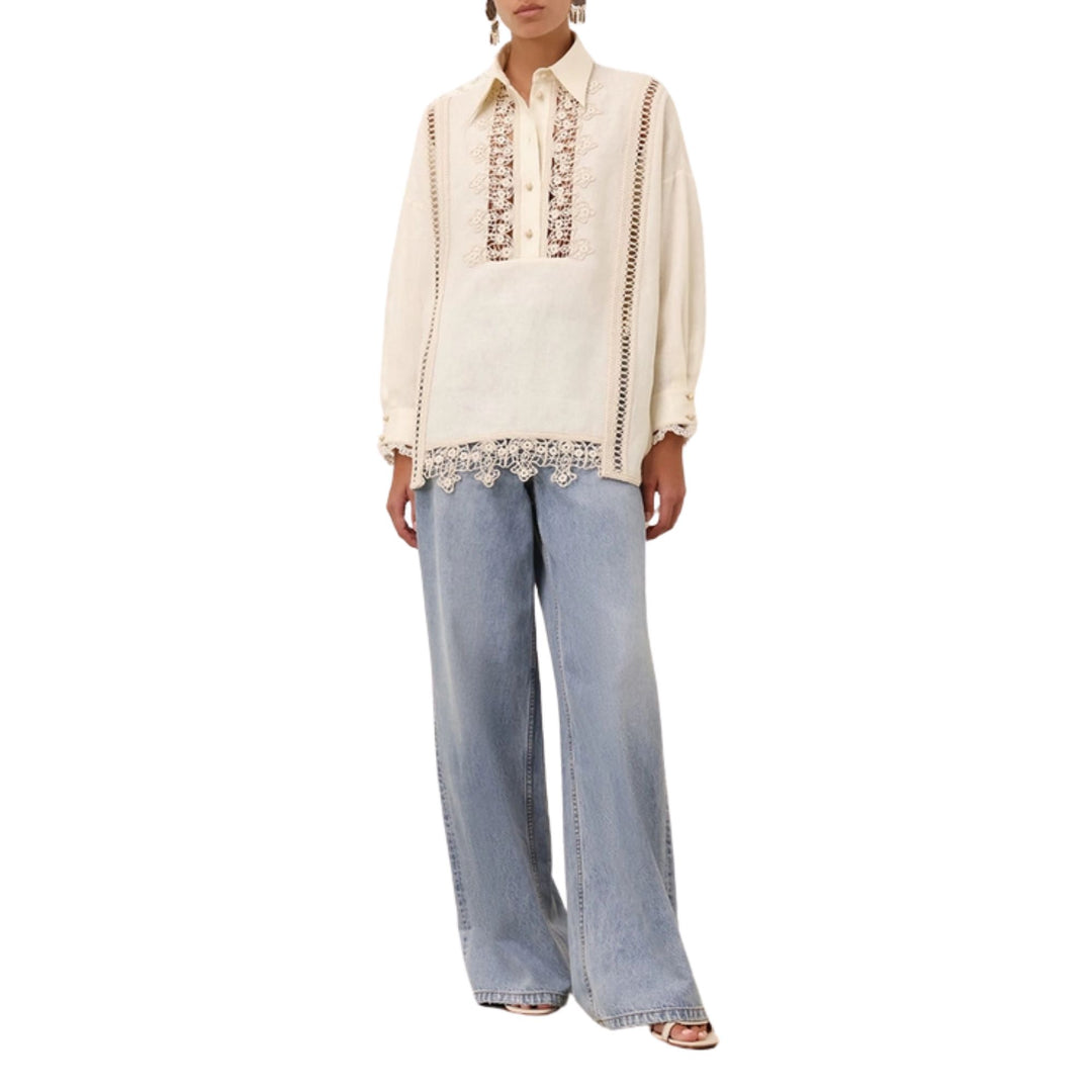 Illuminate Trimmed Shirt