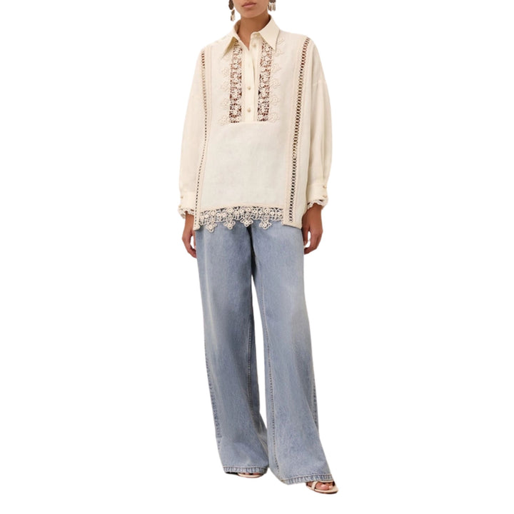Illuminate Trimmed Shirt