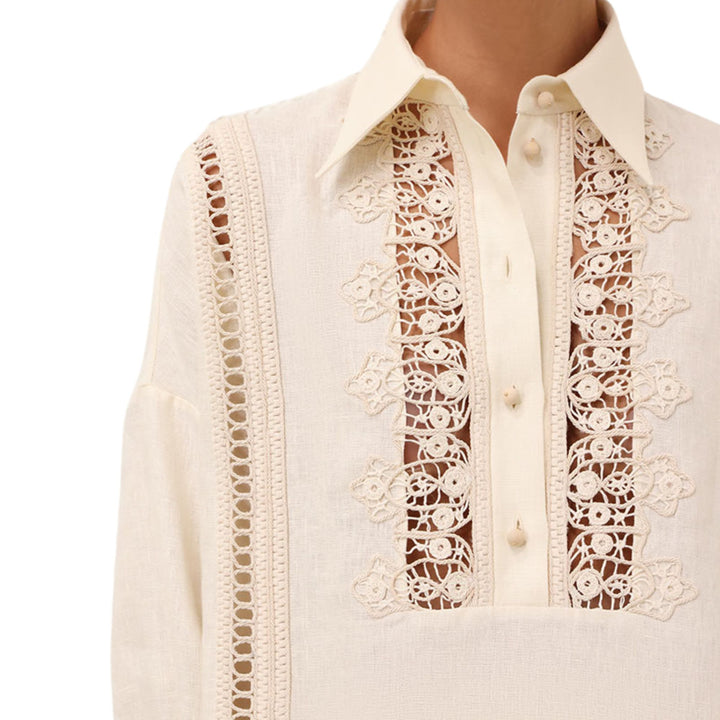 Illuminate Trimmed Shirt