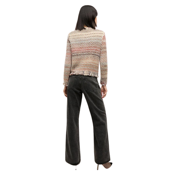 Sariyah Knit Jacket - Red Multi - M