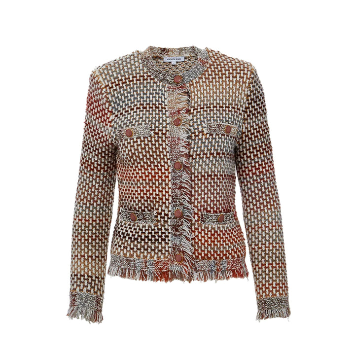 Sariyah Knit Jacket - Red Multi - M