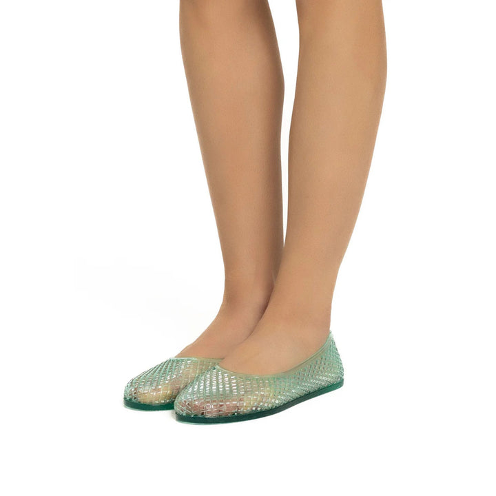Iro Jelly Ballet Flat - Aqua