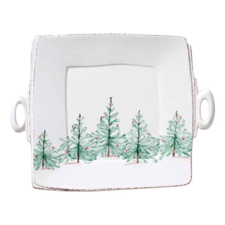 Lastra Holiday Sq Platter