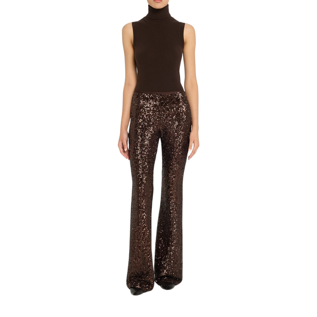 Sleeveless Cashmere Turtleneck