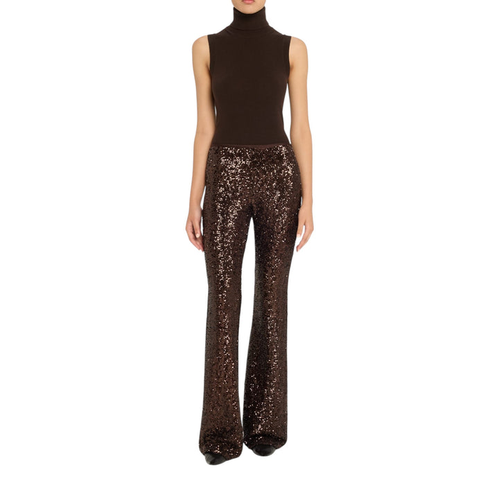 Sleeveless Cashmere Turtleneck