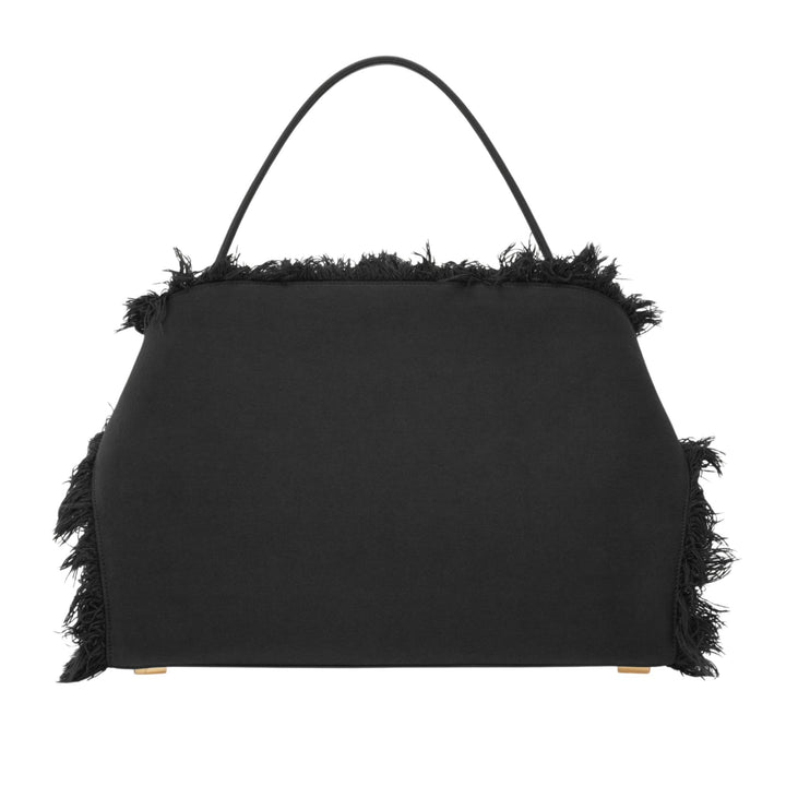 Hug Fringes Shoulder Bag M - Nero