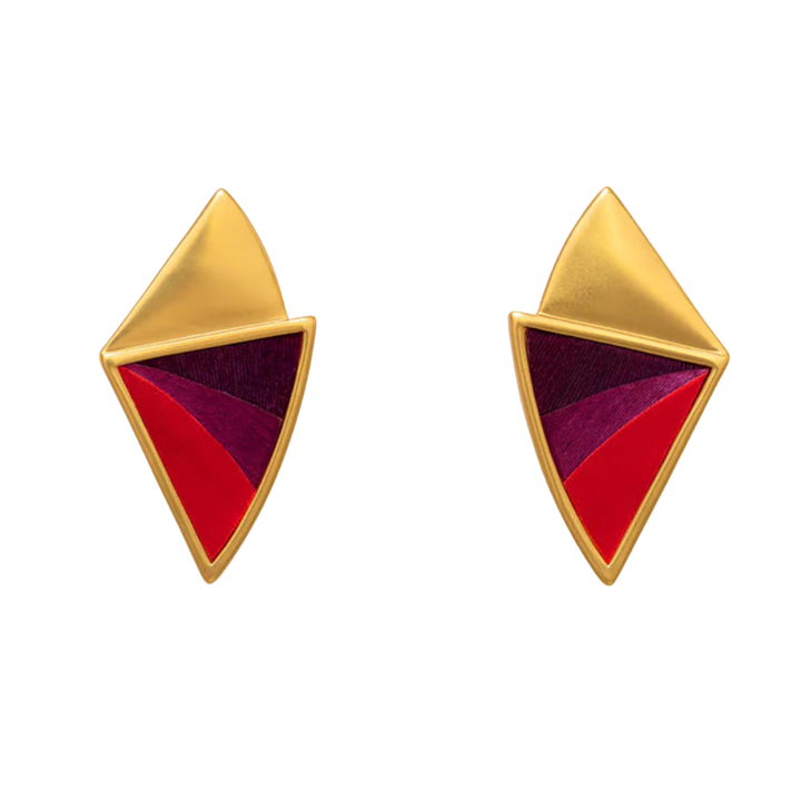 Aria Triangle Drop Earring