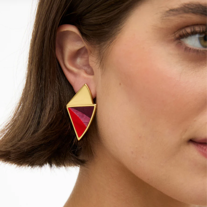 Aria Triangle Drop Earring
