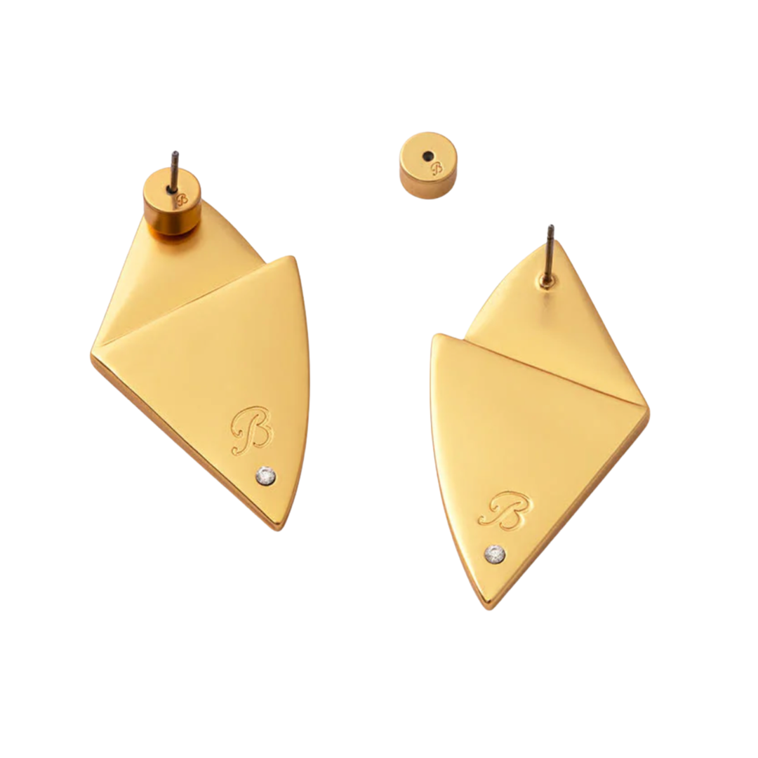 Aria Triangle Drop Earring