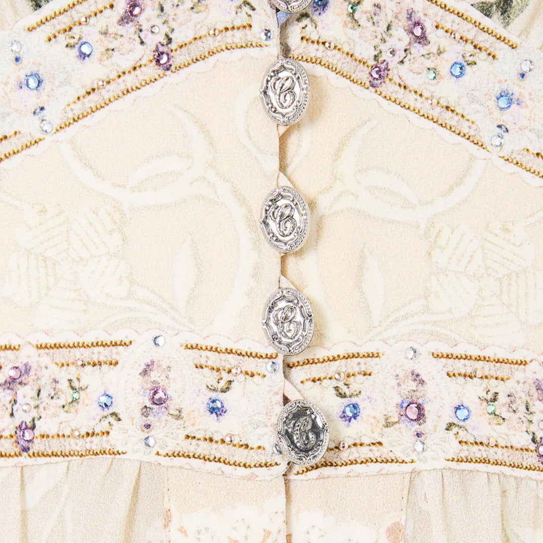 Kimono Sleeve Dress With Shirring Detail