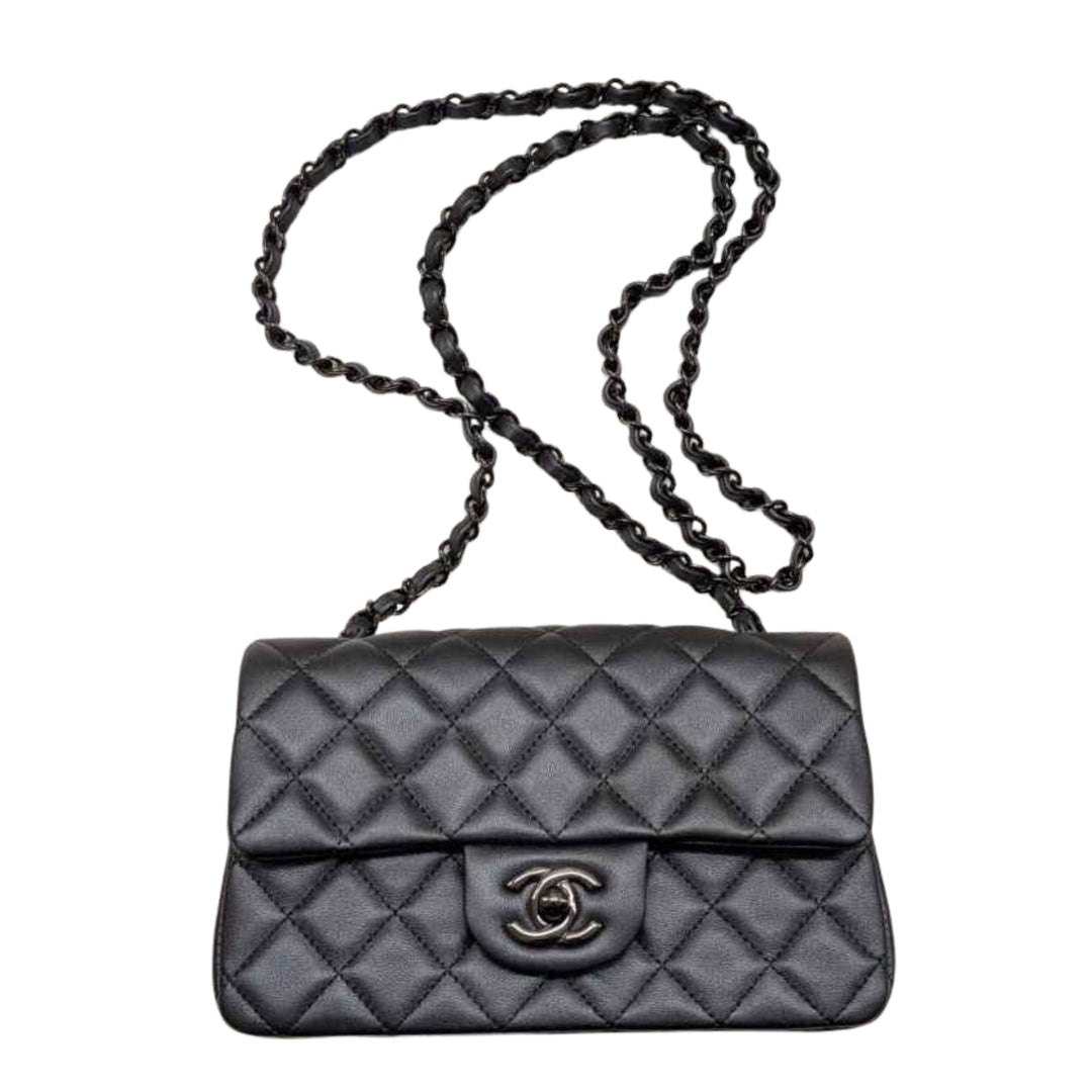 Chanel Black Quilted Flap Mini