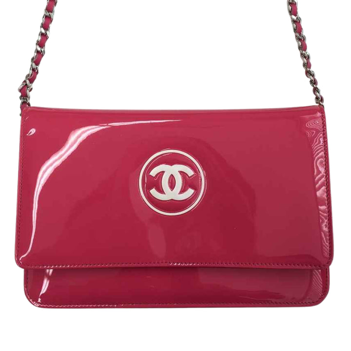 Chanel WOC in Pink Patent Leather