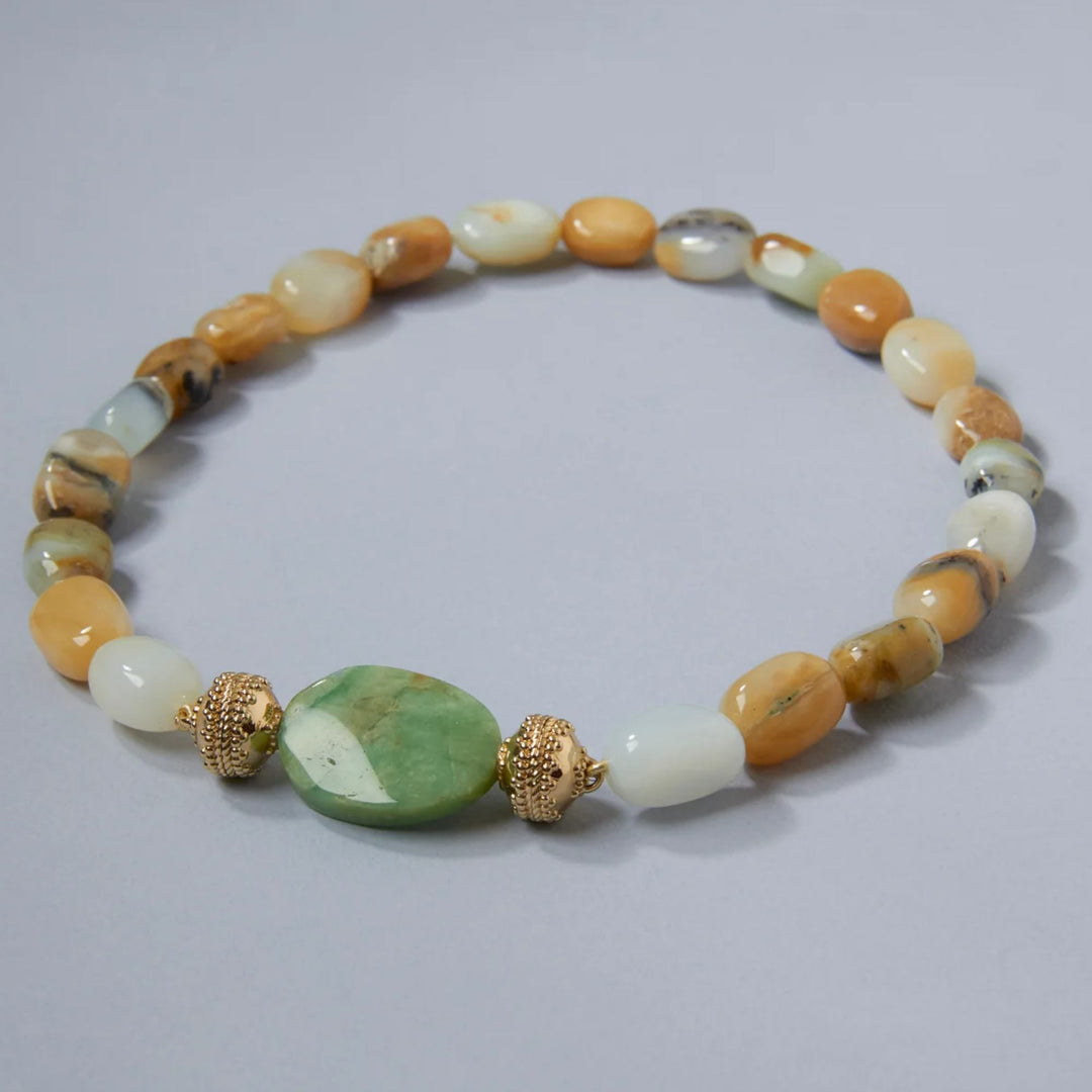 Helen Blue Opal Necklace