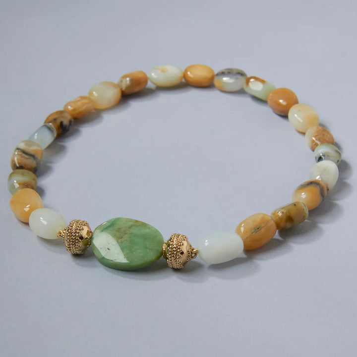 Helen Blue Opal Necklace