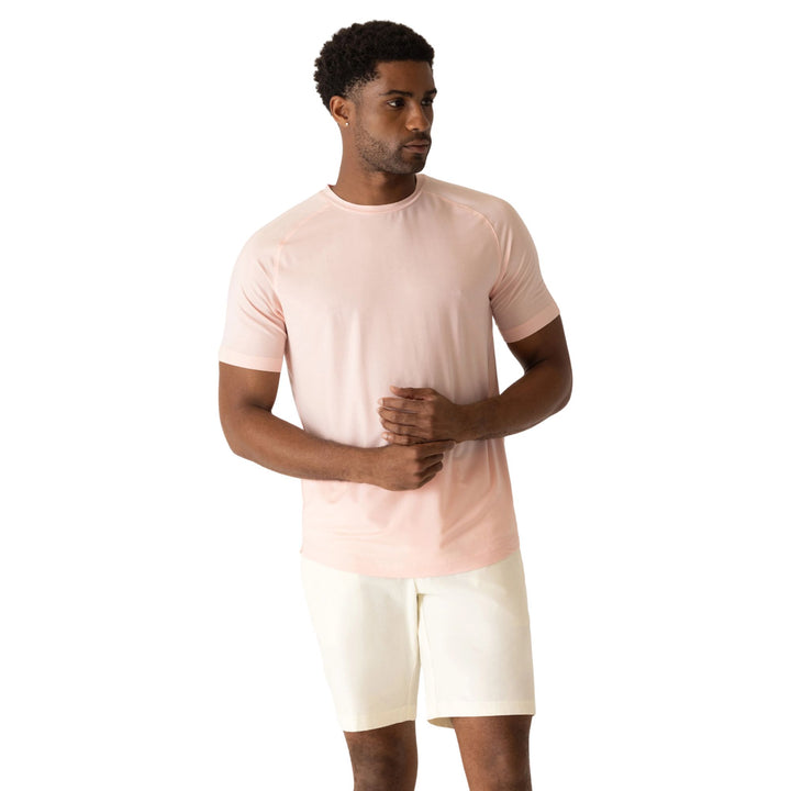 SS Raglan Scallop Crew T-Shirt
