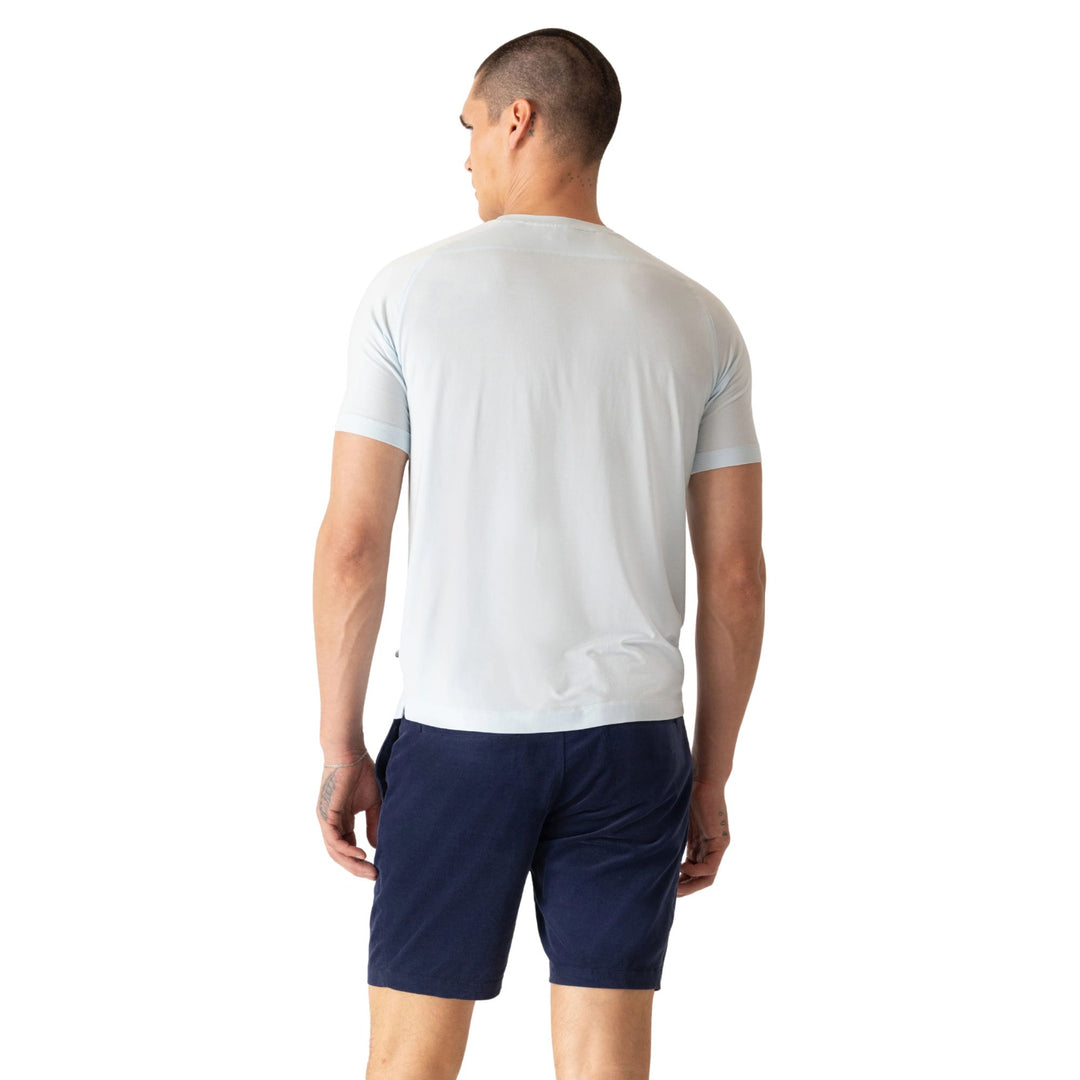 SS Raglan Scallop Crew T-Shirt