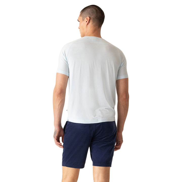 SS Raglan Scallop Crew T-Shirt