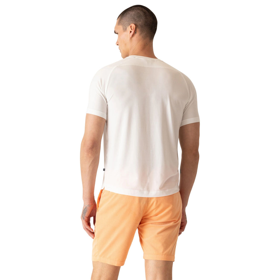 SS Raglan Scallop Crew T-Shirt
