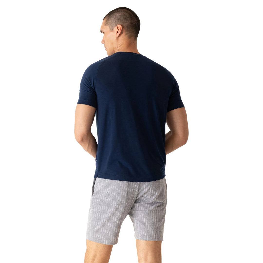 SS Raglan Scallop Crew T-Shirt