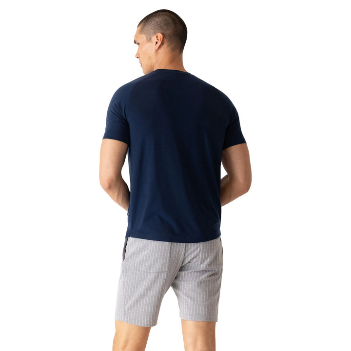 SS Raglan Scallop Crew T-Shirt