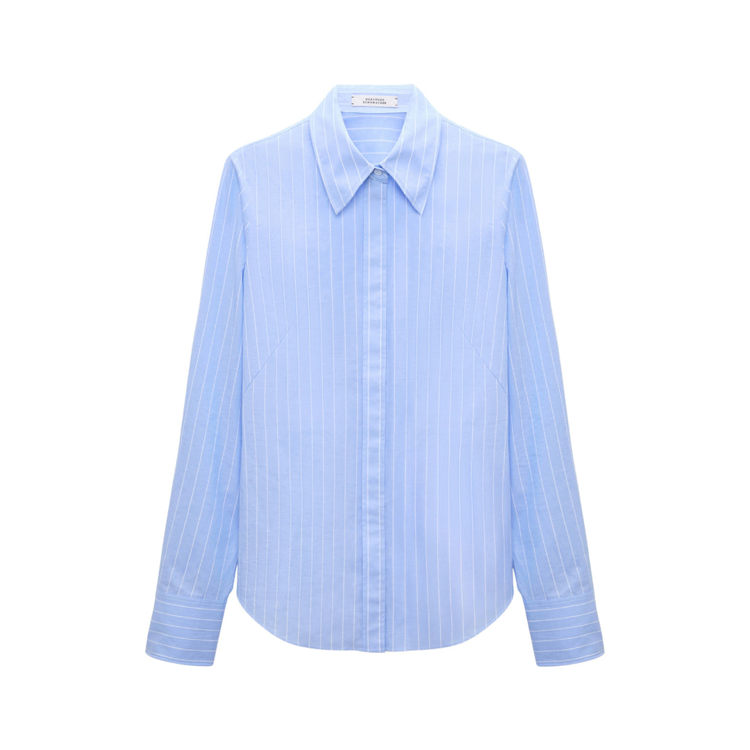 Striped Power Blouse