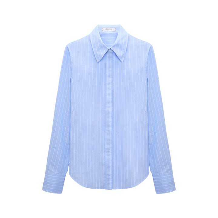 Striped Power Blouse