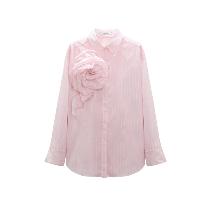 Striped Power Blouse
